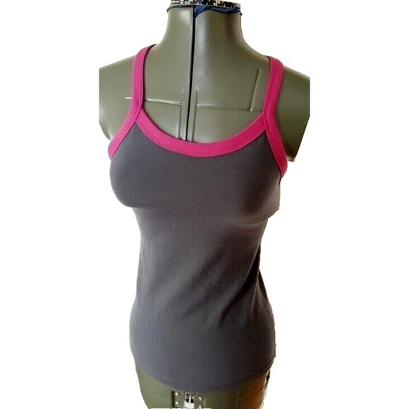 Lululemon Tri Y  Racerback grey Tank Top yoga gym running 4 - Picture 5 of 10